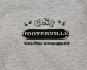 Hooterville CSI Cup Size Investigator 2X Large FREE SHIPPING BRAND NEW - Picture 1 of 3