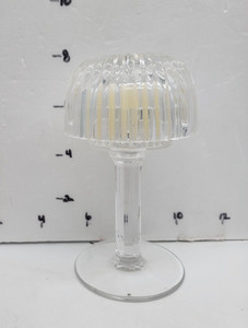 Vintage Royal Limited Crystal  Pedestal Votive Holder