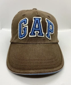 GAP Cap Hat Kids Adjustable L/XL Brown Cotton  - Picture 1 of 7