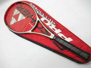 AUSTRIAN FISCHER VACUUM PRO CLASSIC 90 TENNIS RACQUET (4 1/2) LONG STORAGE. COV - Picture 1 of 12