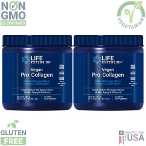 Life Extension Vegan Pro Collagen Youthful Skin Reduce Wrinkles Skin Aging 2pack - Picture 1 of 9