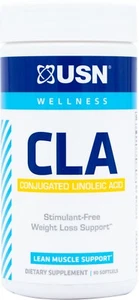 USN Wellness CLA Conjugated Linoleic Acid Dietary Supplement 90 ct - Picture 1 of 3