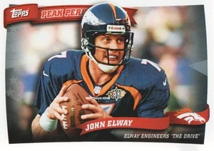 2010 Topps Peak Performance John Elway Denver Broncos #33 - Picture 1 of 1