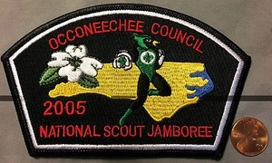 OCCONEECHEE COUNCIL NJ OA 104 2005 JAMBOREE MARVEL AVENGERS GREEN LANTERN JSP - Picture 1 of 1