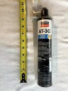 Simpson Strong-Tie AT-3G AT3G10 9.5oz Hybrid Acrylic Anchoring Adhesive - Picture 1 of 4