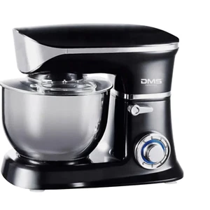 DMS® KM 1900B Küchenmaschine 1900W 6L Schwarz Rühren Kneten - Bild 1 von 5