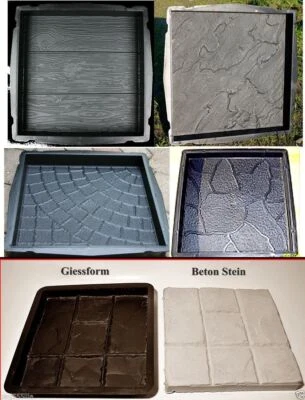 Schalungsformen / Gießformen Betonformen zum selber giessen - Bild 1 von 2