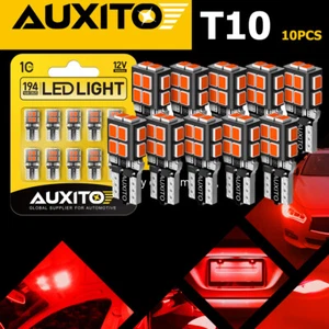10X Red LED Inner Tail Light Bulbs Super Bright 2825 168 192 194 175 2821 T10 - Bild 1 von 12