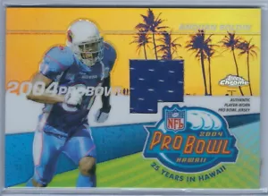 2004 Topps Chrome Football Anquan Boldin Pro Bowl Premiums Cardinals Jersey Card - Picture 1 of 2