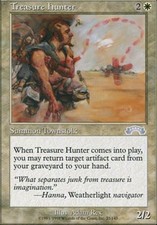 Mtg magic: playset (4x) treasure hunter exodus vo near mint
