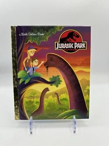 Jurassic Park - A Little Golden Book Used Good Condition - Picture 1 of 5