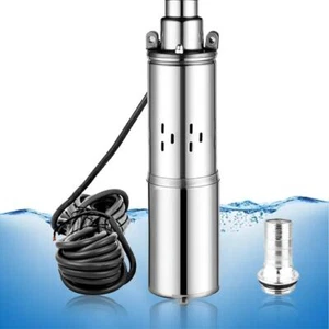 Bomba De Agua Sumergible Para Pozo Solar 260W 5.4GPM 131FT Industrial Riego Home - Imagen 1 de 9
