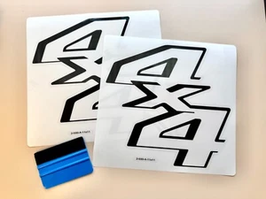 4x4 Off-Road Four Wheel Drive Decal Stickers Size Size 11 x 11 inch (Set of 2) - Picture 1 of 9