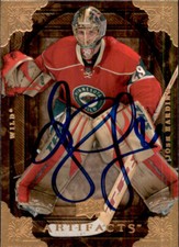 Josh Harding Signed Autographed 08/09 Upepr Deck Artifacts card Minnesota Wild