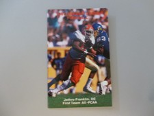 1987 Fresno State University Bulldogs Football pocket schedule