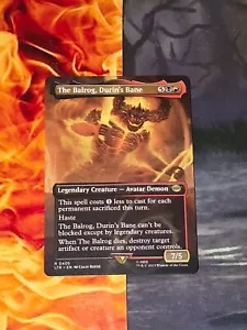 LTR Il Signore degli Anelli Borderless 0405 The Balrog, Durin's Bane - Foto 1 di 2