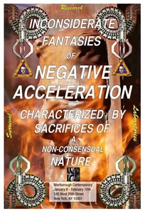 Original Survival Research Labs COLOR Poster "Negative Acceleration" NYC 2018 - Picture 1 of 1