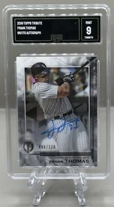 Frank Thomas 2019 Topps Tribute Autograph Auto 086/170 GMA Mint 9! White Sox - Picture 1 of 2