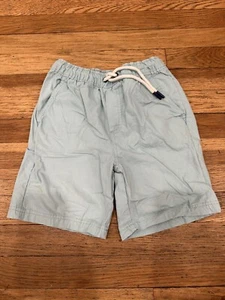 Tommy Bahama Light Blue Boys Kids M 7 8 Years Khaki Cargo Shorts Boat Drawstring - Picture 1 of 3