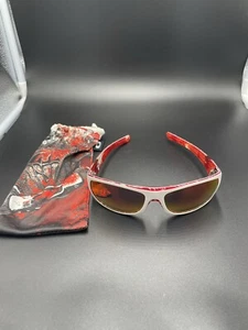 Oakley Sideways Polished White w/ Grey Polarized Lenses Devils Brigade new - Picture 1 of 11