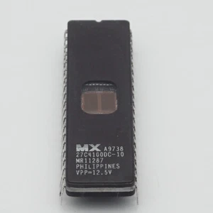 MACRONIX MX27C4100DC MX27C4100DC-10 27C4100 4MBIT UV EPROM CDIP40 X 1PC - Picture 1 of 6