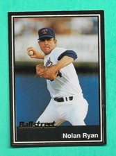 (1) NOLAN RYAN 1991 BALLSTREET TEXAS RANGERS NM CARD (H2522)