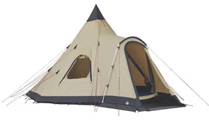 Robens Kiowa Tipi 10 Person Family Tent 2024 - Beige/Grey (OUT0029) - Picture 1 of 4