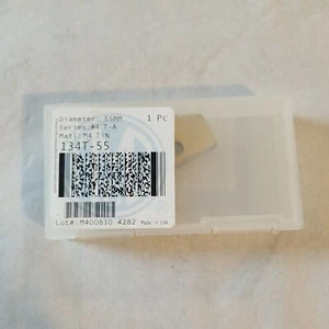 AME ALLIED ENGINEERING 134T-55, 55mm DIAMETER T-A HS TiN DRILL INSERT NEW - Picture 1 of 4