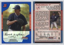 2005 Bowman Chrome Blue Refractor /150 Randy Johnson #40 HOF