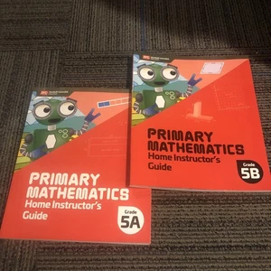 Home Instructor's Guide 5A & 5B Primary Mathematics 2022 Singapore Math - Picture 1 of 4