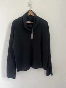 Túnica JJill Manga Larga Cuello Capucha Manga Larga Gris Carbón Talla XL NUEVA CON ETIQUETAS - Imagen 1 de 9