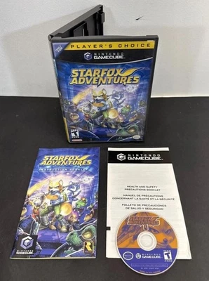 Starfox Adventures (Nintendo GameCube, 2002) Complete CIB Tested Works - Image 1 of 2