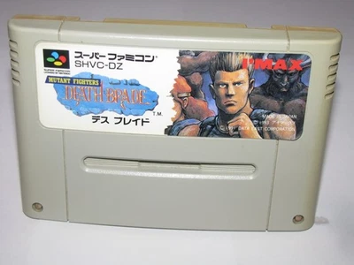 Mutant Fighters Death Brade Super Famicom SFC Japan import US Seller - Image 1 of 2