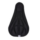 1pcs 2025 Bicycle Saddle Soft 3D Cycling Seat Cover MTB Cushion Pad - Black
