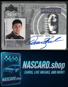 2007 Press Pass Stealth Denny Hamlin Maximum Access Autographs #/25 - Picture 1 of 2