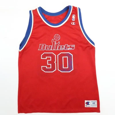 Camiseta de colección Washington Bullets Rasheed Wallace Champion talla 48 NBA Foto 1 de 4