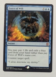 Force of Will - MTG - Eternal Masters - NM - Picture 1 of 3