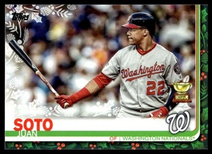 2019 Topps Holiday Baseball #HW8 - Juan Soto - Picture 1 of 2