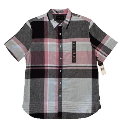 NWT Sean John Legacy Button Up S/S Shirt Large - Image 1 of 4