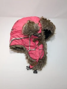 RealTree Xtra Colors Hot Shot Ladies Thinsulate Insulation M Pink Trapper Hat - Picture 1 of 8