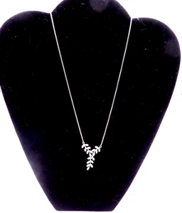 Collar Pandora Hoja Plata, Plata 925. Algot Envoldsen - Imagen 1 de 7