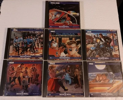 Time Life Rock N' Roll Era 7 CD Set 1954-1961 The Platters Little Richard 150+ S Foto 1 de 4