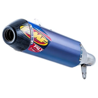 FMF Factory-4.1 RCT Anodized Titanium Silencer with Carbon End Cap For Honda TRX - Image 1 of 2