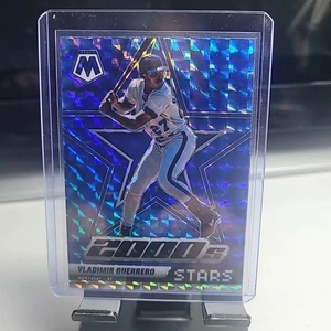 2022 Panini Mosaic Vladimir Guerrero 2000s Stars Blue Camo Mosaic Prizm Expos - Bild 1 von 2