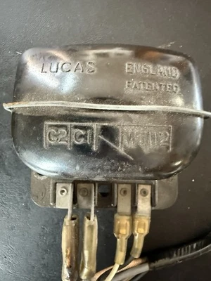 Relé regulador de voltaje Sunbeam Alpine/Tiger 1964 Lucas OEM 1963 1965 1966 Foto 1 de 3