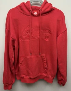 Sudadera con capucha roja polar Ice Cream en relieve para perro para correr talla M - Imagen 1 de 9