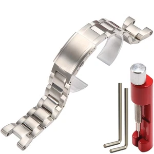 GST-B100 Edelstahl Uhrenarmbänder kompatibel mit Casio G-Shock G-Steel GS... - Bild 1 von 6