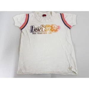Levi's Red Tab Spellout Tee T Shirt Size S - Picture 1 of 3