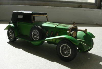 MERCEDES SS 1928 Matchbox scala apx 1/43  vintage 1972 lunga cm11 - Immagine 1 di 4