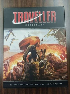 Traveller RPG 2nd Edition Mercenary Box Set - Picture 1 of 20